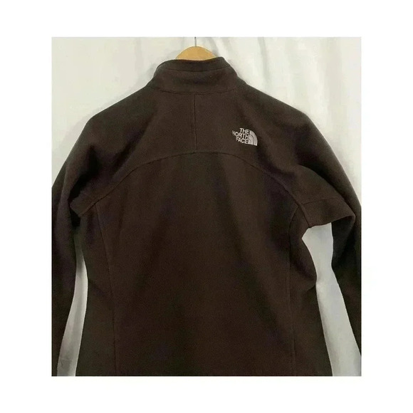 The North Face WindWall Jacket SMALL Brown Full Zip Women's - Picture 6 of 10